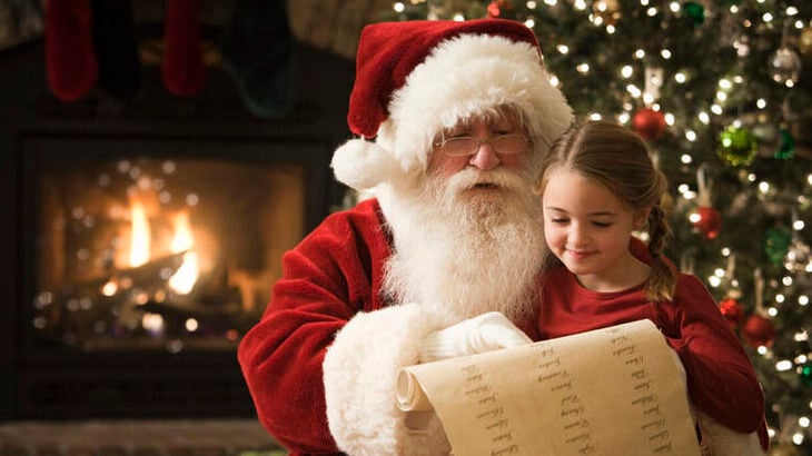 Santa Claus is comin’ to town – for now